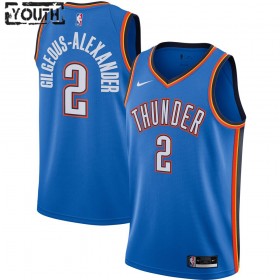 Dres Oklahoma City Thunder Shai Gilgeous-Alexander 2 2020-21 Nike Icon Edition Swingman - Dječji